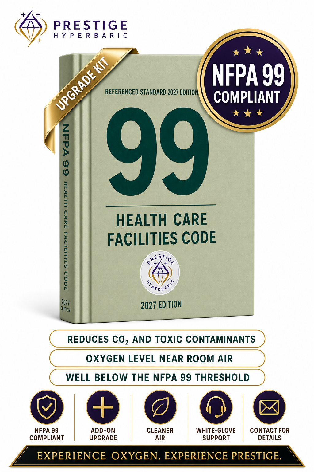 The 60-second oxygen safety scan: five checks before every chamber session