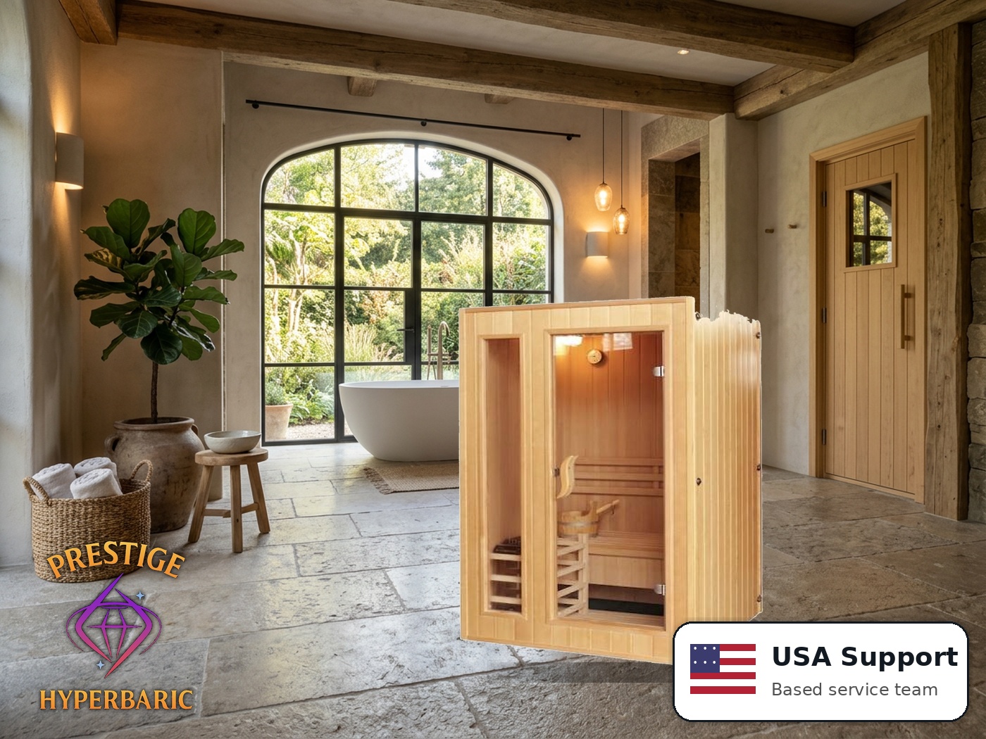 Traditional Steam Saunas lifestyle product image