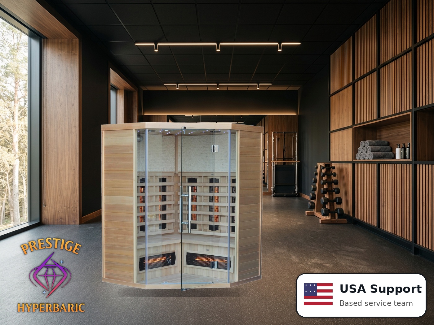 Mosaic Infrared Saunas lifestyle product image
